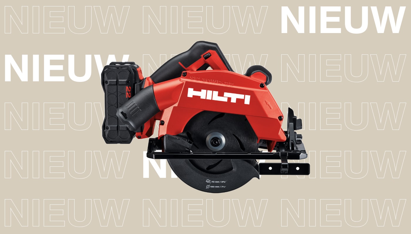 Hilti Cirkelzaag op accu SC 30WR-22