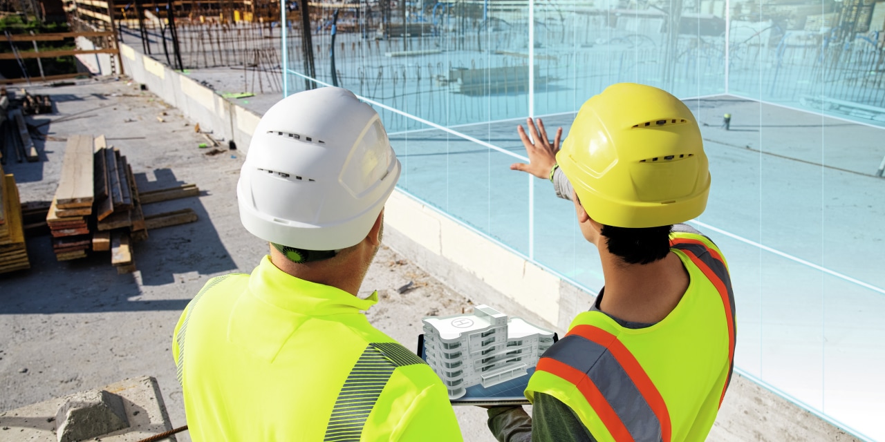Illustratie van hoe    Hilti Engineering Services jouw ontwerp koppelt aan de realiteit op de bouwplaats