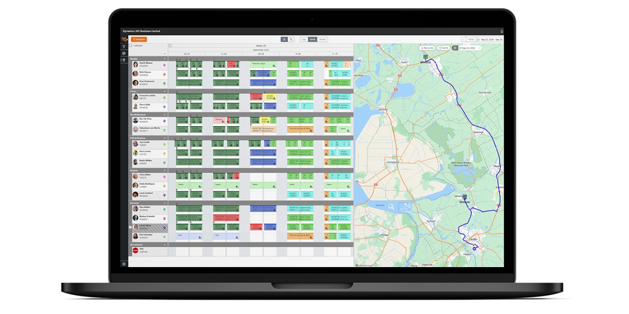 optimaliseer het planningsproces