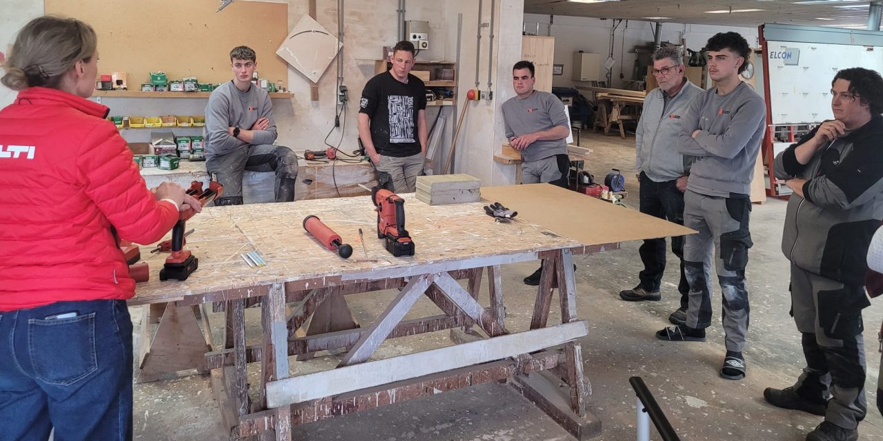 Hilti Toolbox veilig verankeren