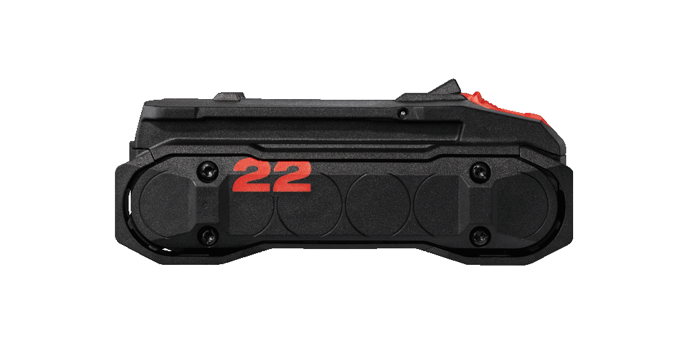 Hier is een productafbeelding te zien van de Hilti Nuron B22-55 accu.