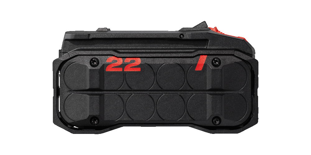 Hier is een productafbeelding te zien van de Hilti Nuron B22-55 accu.