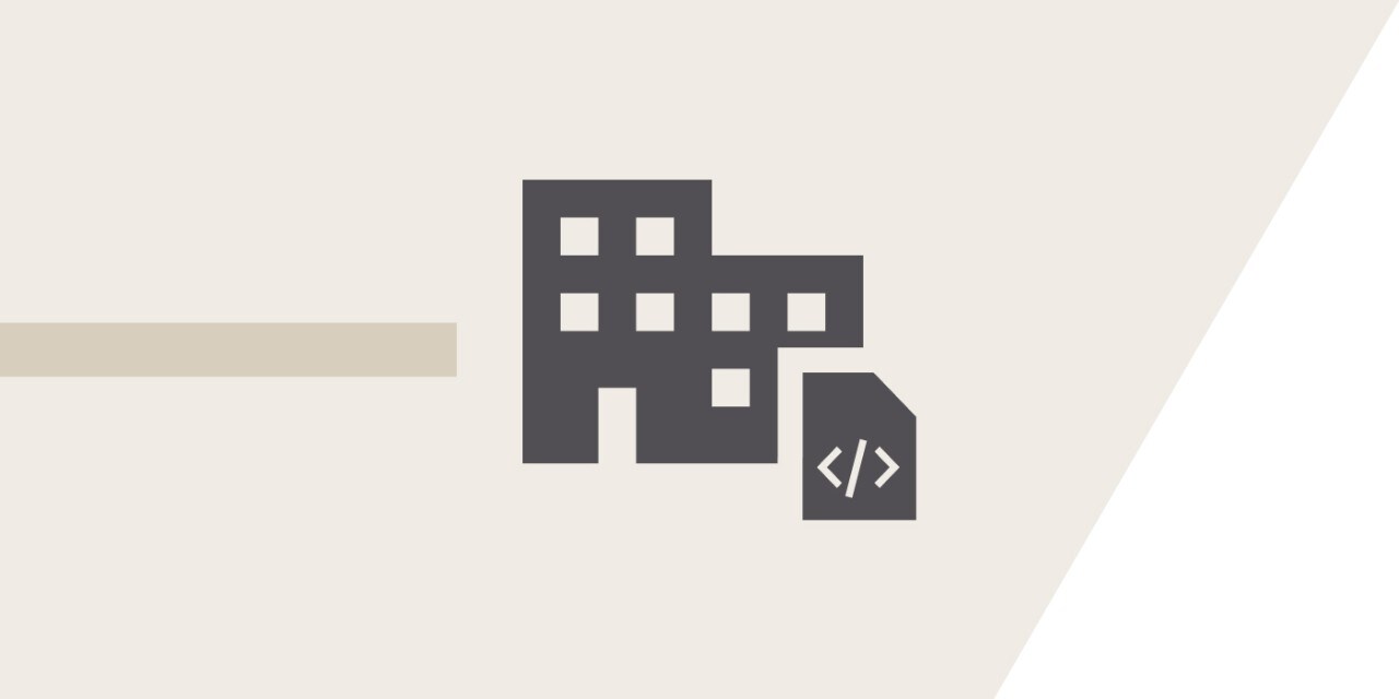 Illustration von Gebäudedatenmodellierung durch Gebäude und Daten-File.