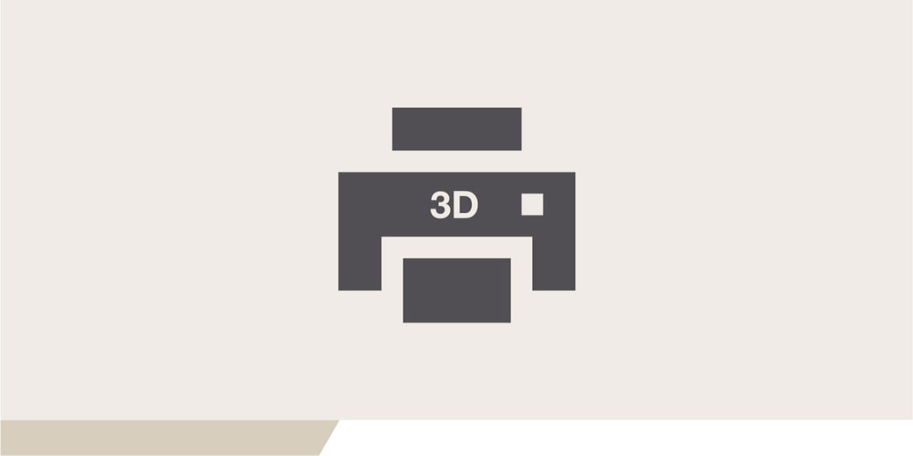 Illustratie van een 3D-printer.