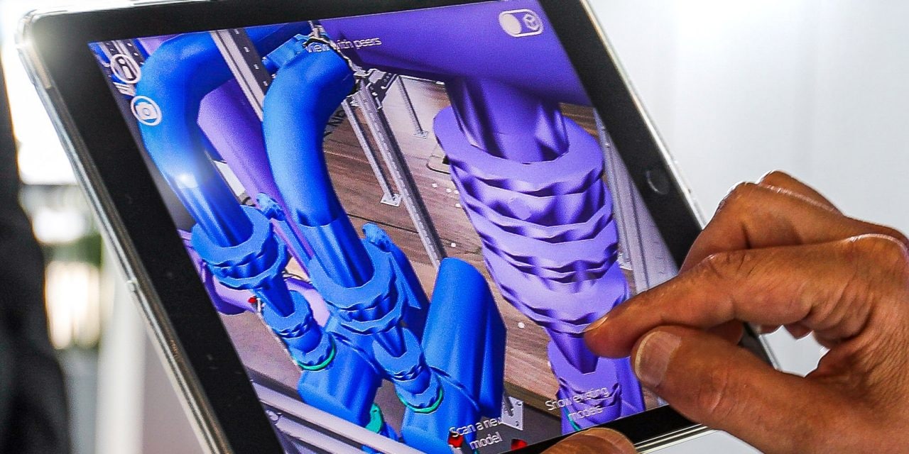 PC-tablet met BIM-software