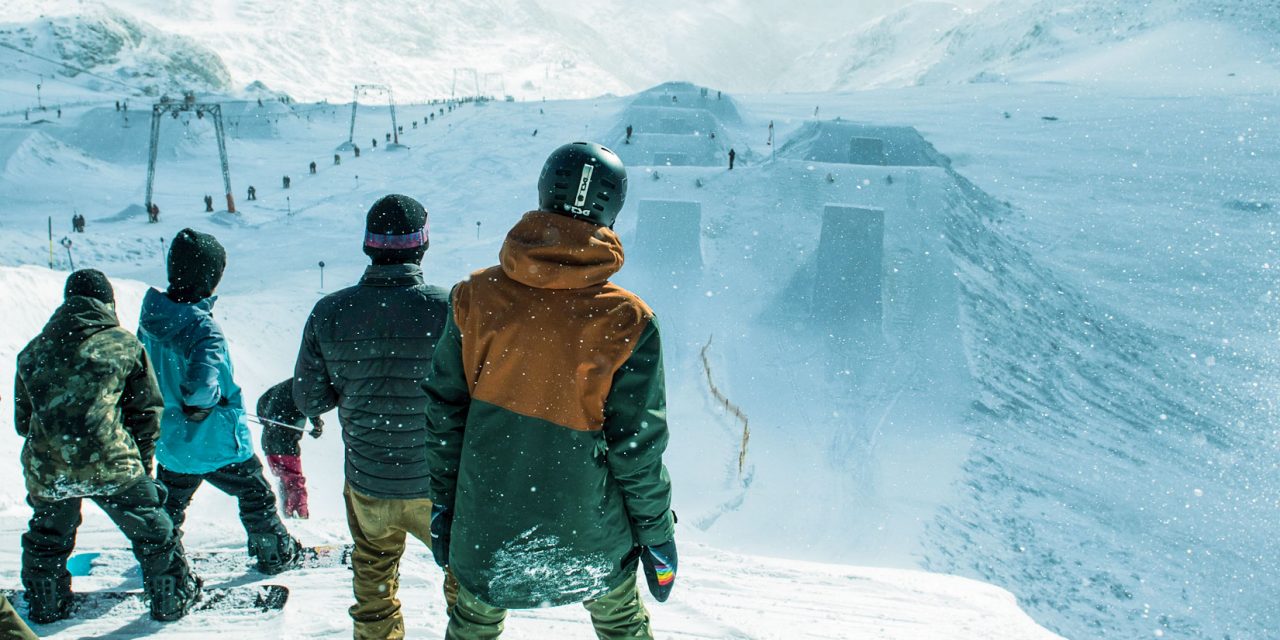 Prime Park Sessions in het Freestyle Park bij de Stubaier Gletscher