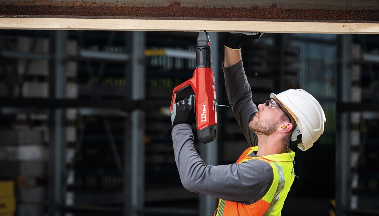 Directe bevestiging met DX 6