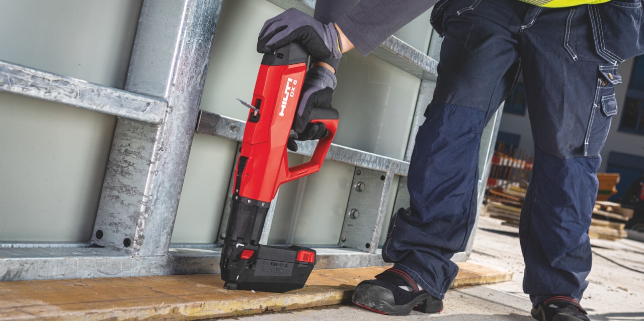 Bevestiging van bekistingsborden