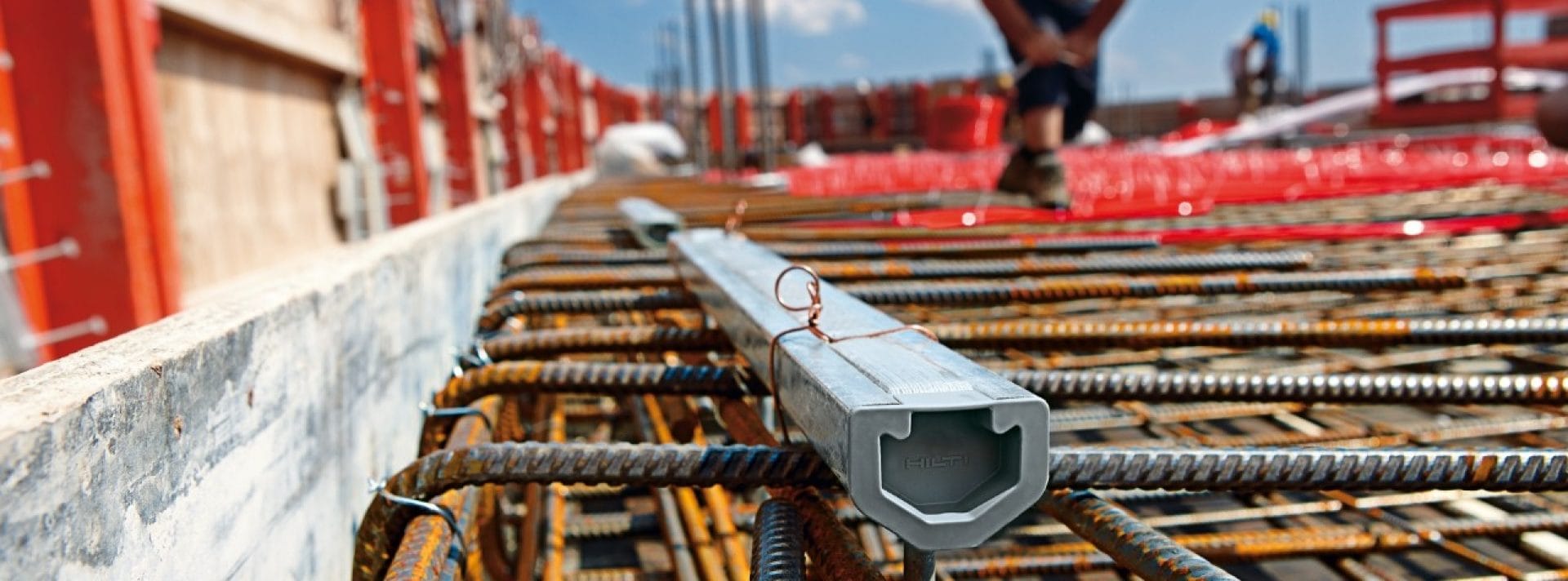Hilti anker rail ontwerp