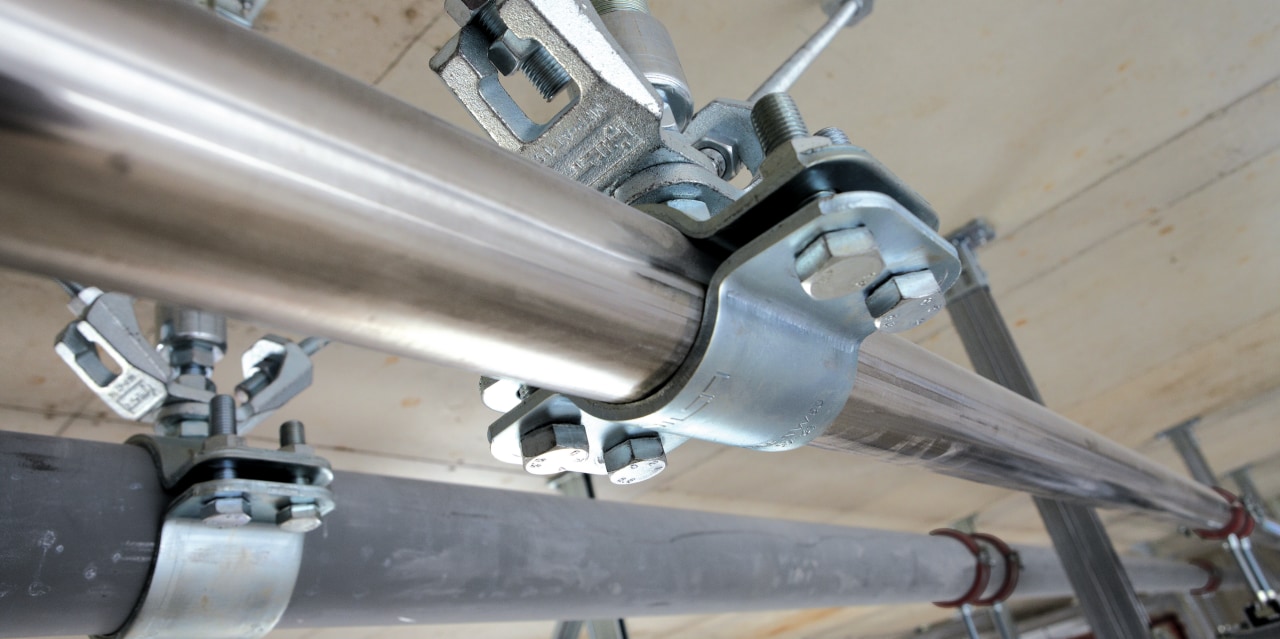 Dimensioneringsbasis thermische beweging van installatie