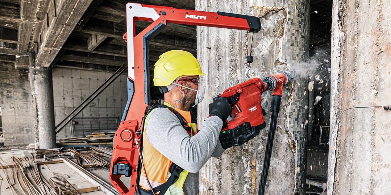 Abbildung Exoskelett EXO-T-22 mit Nuron-Power