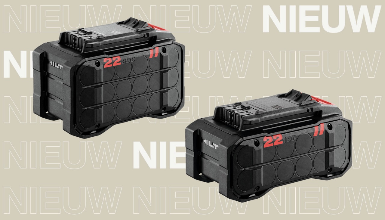 Hilti batterij B 22-290 en B 22-195