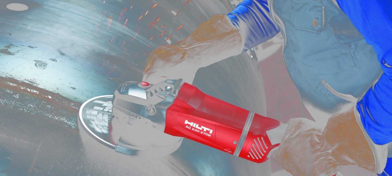 Hilti haakse slijper AG 230-27DB