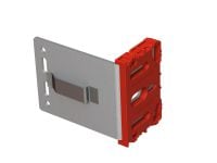 MFT-VSI M brackets Medium rvs console met voorgemonteerde isolator voor het monteren van geventileerde gevels op gebouwen met hoge thermische efficiëntie en vereisten voor brandveiligheid