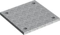 MIB-CDH basisplaat Thermisch verzinkte basisplaat voor het bevestigen van MI-balken aan beton