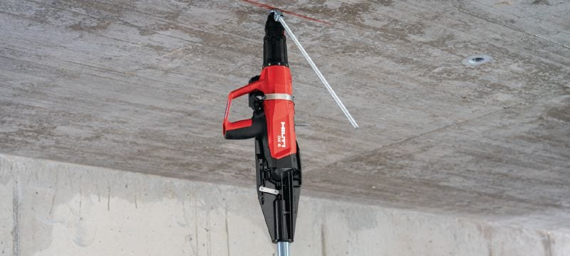 DX 6 kruitschiethamerset Volautomatische kruitschiethamer: wand- en bekistingsset Toepassingen 1