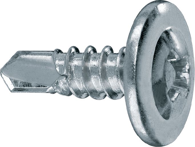S-DD 03 Z 02 Zelfborende assembleerschroeven Metalen binnenframeschroef met kruiskop (verzinkt) voor bevestiging van bout aan rail