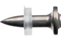X-R P8 nagels voor roestvrij staal Enkele nagel voor hoge prestaties en gebruik met kruitschiethamers op staal in corrosieve omgevingen