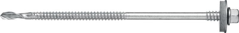 S-CD 65 GS sandwichpaneelschroeven Sandwichpaneelschroef (A2 roestvrij staal) met 19 mm ring en steundraad voor dikke stalen basisconstructies (tot 15 mm)