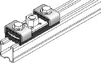 MAC-RT-IG akoestische isolatieset Verzinkte akoestische isolatieset om voetplaten te bevestigen aan MQ-steunrails