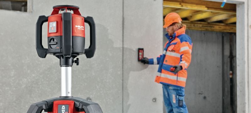 Laser ontvanger PRA 20  Toepassingen 1