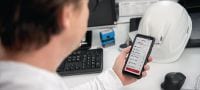 AI G125 inventarisscanner Inventarisgateway magazijnen, die een alles-in-één-oplossing biedt voor het volgen en beheren van bedrijfsmiddelen in magazijnen in (Hilti ON!Track) Toepassingen 1