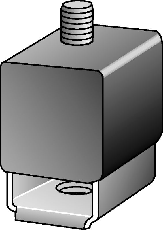 MVI-TB isolerende verbinder Verzinkte isolerende verbinder/geluiddemper voor gebruik met trekbelasting