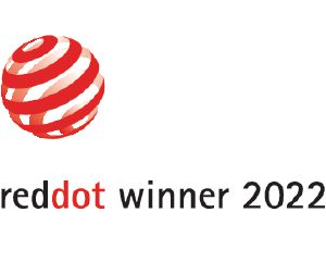                Dit product is bekroond met de Red Dot ontwerponderscheiding.            