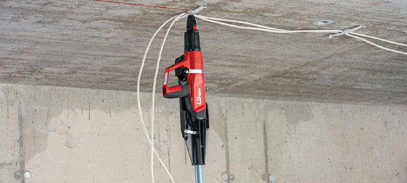 DX 6 kruitschiethamerset Volautomatische kruitschiethamer: wand- en bekistingsset Toepassingen 1