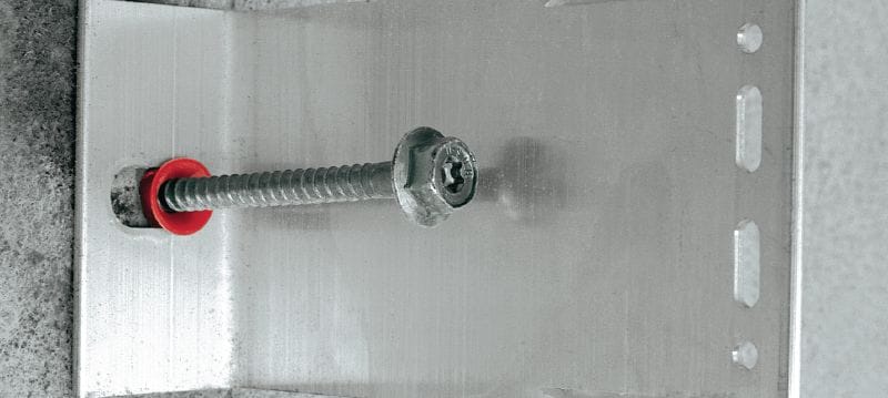 HRD-UGS kunststof schroefanker Kunststof schroefanker met hoge prestaties voor beton en metselwerk met schroef (koolstofstaal, zeskantkop) Toepassingen 1