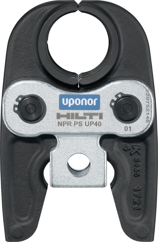 NPR PS UP persbek Persbekken voor Uponor S-Press® / S-Press Plus® persfittingen tot 50 mm. Compatibel met NPR 32-A perstang op accu