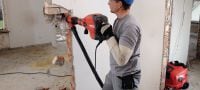 TE 700-AVR SDS-Max sloophamer Krachtige SDS Max (TE-Y)-sloophamer voor zwaar beitelwerk in beton en metselwerk, met actieve vibratiereductie (AVR) Toepassingen 3