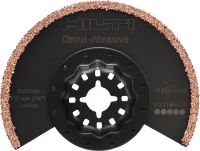 Multitool-blad voor voegspecie Carbide blad voor het verwijderen van voegspecie met de oscillerende multitool, voor het afsnijden van voegspecie en mortel