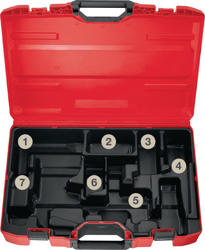 Koffer kit SF / SI + TE L koffer leeg 
