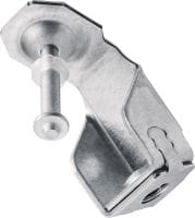 X-SCR clips voor verlaagde plafonds Clip om een plafondhanger/draadstang voor verlaagd plafond snel, gemakkelijk en zonder boren te bevestigen in beton