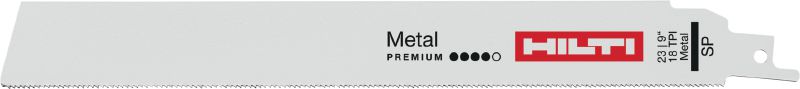 Reciprozaagbladen voor dun metaal (zware toepassingen) Premium reciprozaagblad voor lange levensduur in zagen 1-4 mm dik metaal