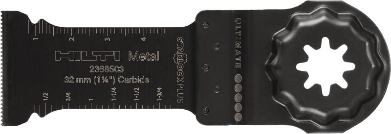 Metalen invalzaagblad (carbide) voor multitool Carbide blad metaalblad voor oscillerende multitool voor insteeksnedes in metaal en roestvrij staal