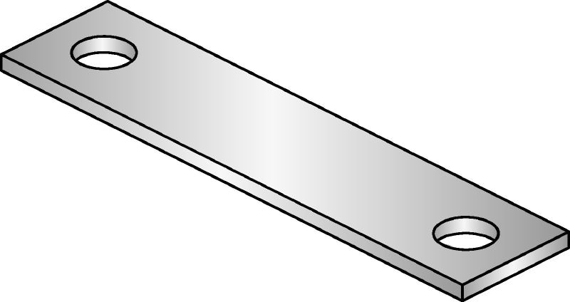 MIC-PS/MIC-PSP Thermisch verzinkte (HDG) verbinder voor de bevestiging van buisschoenen aan MI-draagbalken voor zware toepassingen met expansie