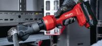NCT 25 S-22 kabelschaar voor ACSR en tuidraad Hydraulische kabelschaar in schaaruitvoering op accu voor ACSR kabels en tuidraad (Nuron accuplatform) Toepassingen 2