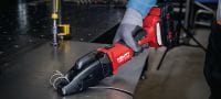 SSH 6-22 plaatschaar op accu Plaatschaar op accu met hoge capaciteit voor snel knippen in plaatstaal, profielen en HVAC kanalen tot 2,5 mm│maat 12 (Nuron accuplatform) Toepassingen 2