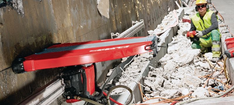 SPX MCS Equidist wandzaagblad (60HY: past op Hilti, Husqvarna® en Tyrolit®) Ultimate wandzaagblad (15 kW) voor zagen op hoge snelheid en een langere levensduur in gewapend beton (60HY asgat past op Hilti, Husqvarna® en Tyrolit® wandzagen) Toepassingen 1