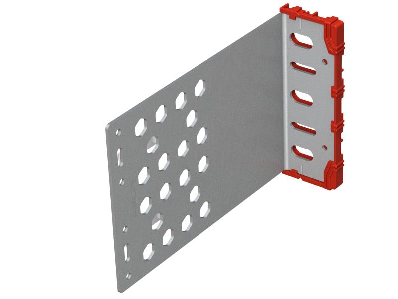 MFT-VSI L brackets Grote roestvast stalen brackets met voorgemonteerde isolator voor het monteren van geventileerde gevels op gebouwen met hoge thermische efficiëntie en vereisten voor brandveiligheid