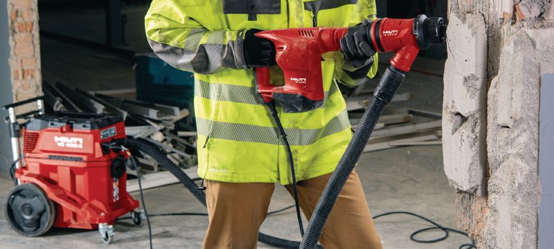 TE 500 SDS Max sloophamer Robuuste SDS Max (TE-Y) sloophamer voor lichte hakwerkzaamheden van beton en metselwerk Toepassingen 1