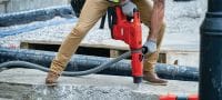 TE 60-22 accuboorhamer Krachtige SDS Max (TE-Y) accuboorhamer met actieve vibratiereductie en beveiliging tegen vastslaan voor zwaar boor- en beitelwerk in beton (Nuron) Toepassingen 5