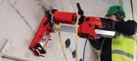 SPX-L diamantboor Beste keuze diamantboor voor het boren in alle soorten beton, voor diamantboormachines met laag vermogen (<2,5 kW) zonder opname Toepassingen 1
