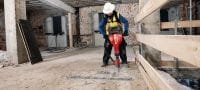 TE 2000-22 hakhamer op accu Krachtige accu-aangedreven hakhamer voor het breken van beton en andere sloopwerkzaamheden (Nuron-accuplatform) Toepassingen 4