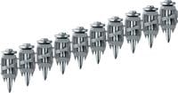 X-P B4 MX-betonnagels (op strip) Nagels met hoge prestaties op strip voor bevestiging op beton en andere basismaterialen met de BX 4-accu-schiethamer