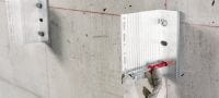 HRD-HF kunststof schroefanker Voorgemonteerd kunststof anker voor beton en metselwerk met corrosiebestendige schroef (thermisch verzinkt, zeskantkop) Toepassingen 3