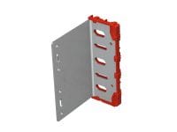 MFT-VSI L brackets Grote roestvast stalen brackets met voorgemonteerde isolator voor het monteren van geventileerde gevels op gebouwen met hoge thermische efficiëntie en vereisten voor brandveiligheid