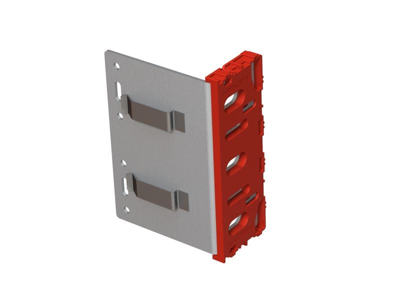 MFT-VSI L brackets Grote roestvast stalen brackets met voorgemonteerde isolator voor het monteren van geventileerde gevels op gebouwen met hoge thermische efficiëntie en vereisten voor brandveiligheid